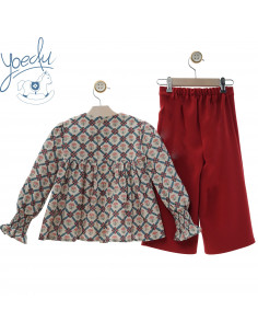 CONJUNTO NIÑA familia COLOR