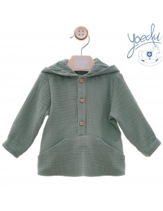 CAMISA BEBÉ CAPUCHA BÁMBULA