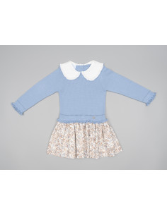 VESTIDO INFANTIL PUNTO Y...