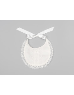 BABERO BAUTIZO PUNTILLAS