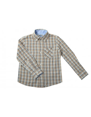 CAMISA INFANTIL CUADROS