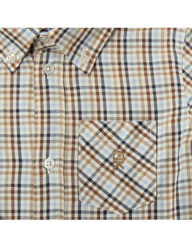 CAMISA INFANTIL CUADROS