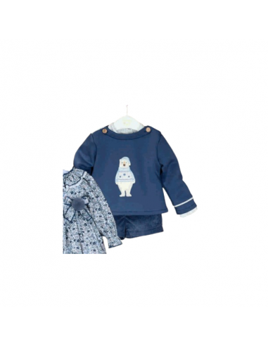 VALENTINA CONJUNTO SUDADERA OSO