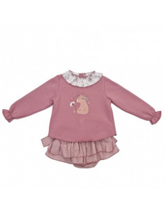 VALENTINA CONJUNTO ROSA OSITO