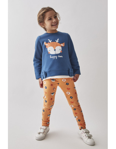 CONJUNTO LEGGINGS HAPPY DEER