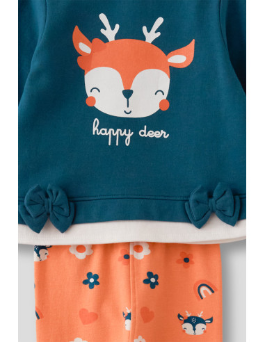 CONJUNTO LEGGINGS HAPPY DEER