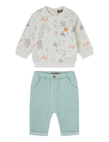CONJUNTO BEBÉ MINIFAMILY OSITOS