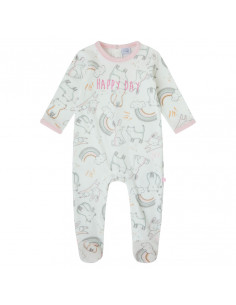 PIJAMA ENTERO BEBÉ HAPPY DAY