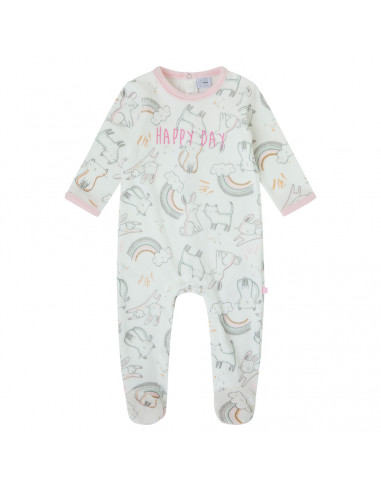 PIJAMA ENTERO BEBÉ HAPPY DAY