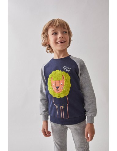 CHÁNDAL BEBÉ NIÑO LEÓN