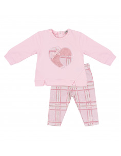 CONJUNTO LEGGINGS ROSA CORAZÓN