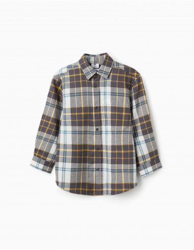CAMISA CUADROS CORCHETES
