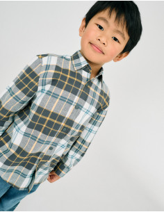 CAMISA CUADROS CORCHETES