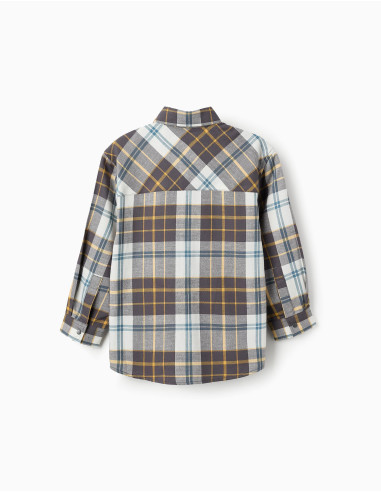 CAMISA CUADROS CORCHETES