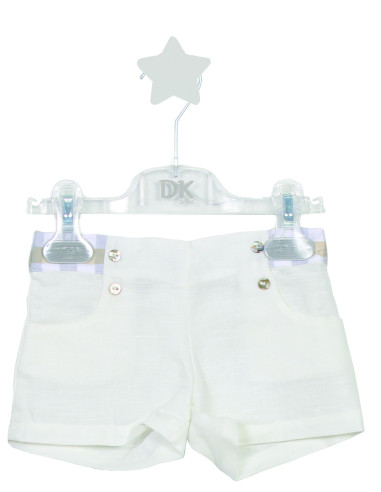 CONJUNTO SHORT CUADROS BORDADO