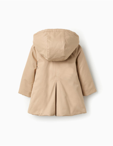 PARKA ACOLCHADA BEBÉ CÁMEL