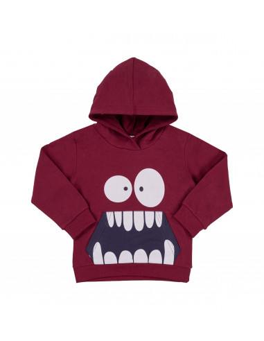 SUDADERA CAPUCHA MONSTRUO