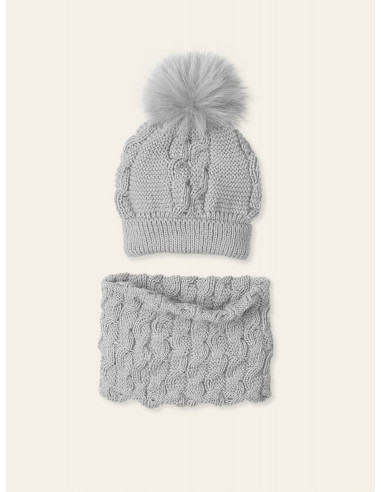 CONJUNTO GORRO Y CUELLO familia ACUNAR