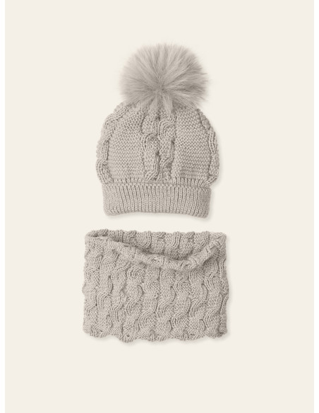 CONJUNTO GORRO Y CUELLO familia ACUNAR