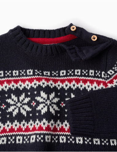 JERSEY NIÑO BOTÓN GRECA