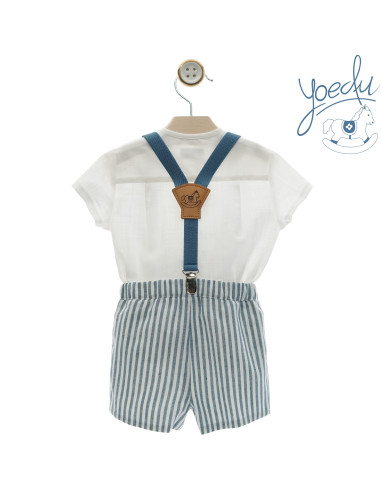 CONJUNTO BEBÉ CON TIRANTES familia DAMAS