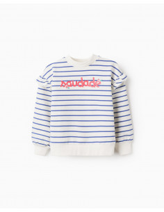 ZIPPY SUDADERA RAYAS...