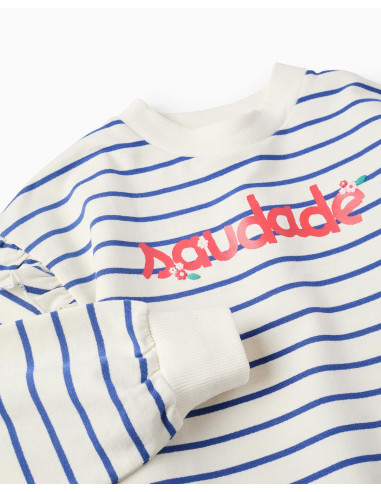 ZIPPY SUDADERA RAYAS marineras niña SAUDADE