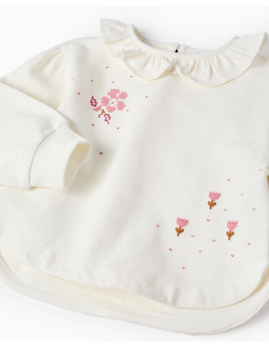 ZIPPY SUDADERA bebé niña FLORES