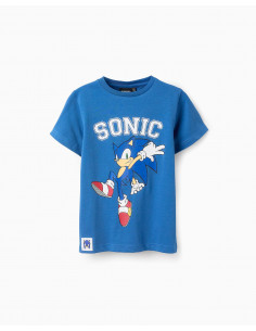 ZIPPY CAMISETA SONIC AZULÓN