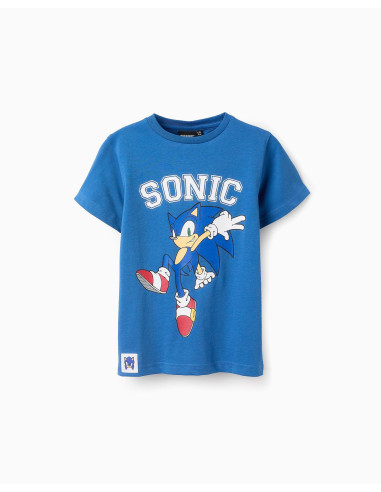 ZIPPY CAMISETA SONIC AZULÓN