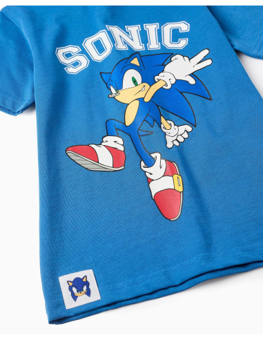 ZIPPY CAMISETA SONIC AZULÓN