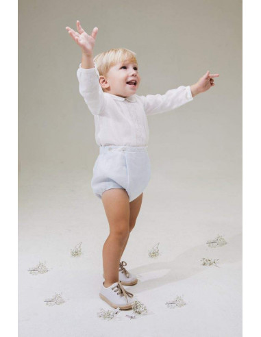 CONJUNTO ORGANZA BAUTIZO NIÑO
