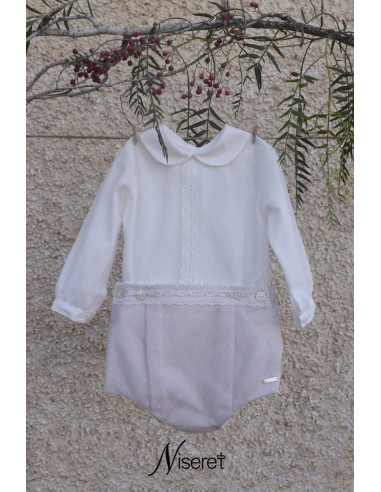 CONJUNTO BAUTIZO NIÑO ORGANZA