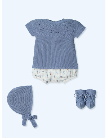 CONJUNTO 4P PUNTO CORTO familia EXOTIC