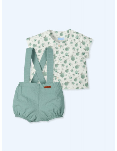 CONJUNTO M/C MELOCOTONES familia LIVELY
