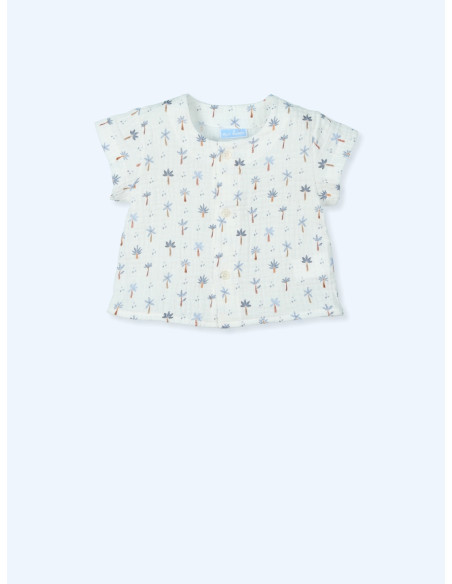 BLUSA PALMERAS familia EXOTIC
