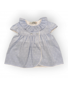 BLUSA M/C PLUMETI AZUL