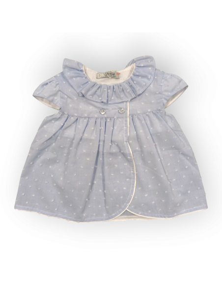 BLUSA M/C PLUMETI AZUL