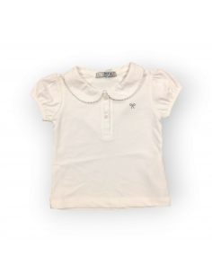 CAMISETA M/C CUELLO BEBÉ...