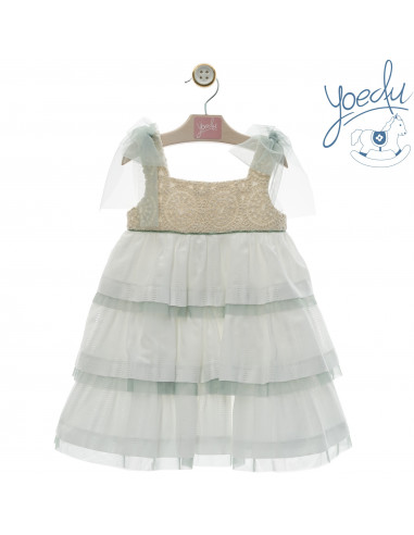 YOEDU VESTIDO INFANTIL familia ROMANCE