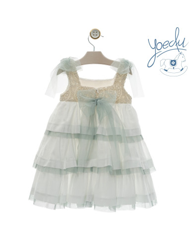YOEDU VESTIDO INFANTIL familia ROMANCE