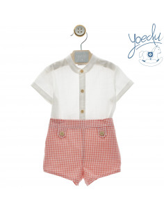 YOEDU CONJUNTO BEBÉ VICHY...