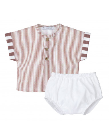 CONJUNTO RANITA RAYAS familia BÓSFORO