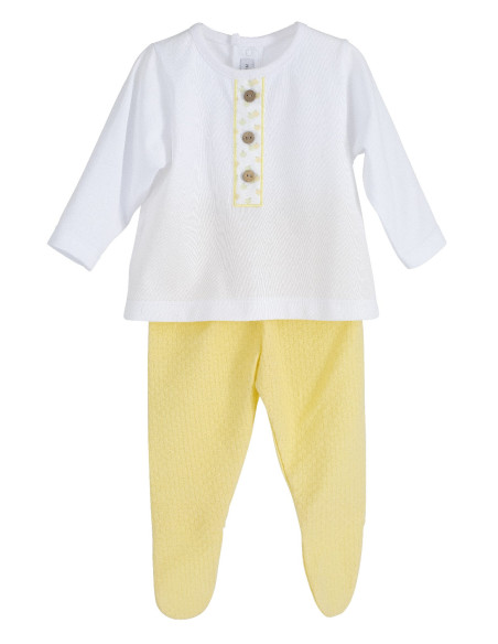 CONJUNTO POLAINA AMARILLO familia FRISA