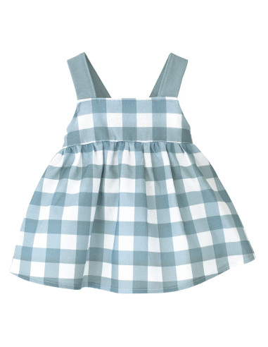 VESTIDO PLAYERO CUADROS