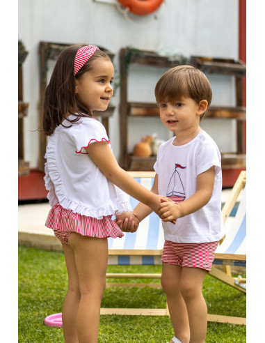CONJUNTO BAÑO familia BARQUITO niña