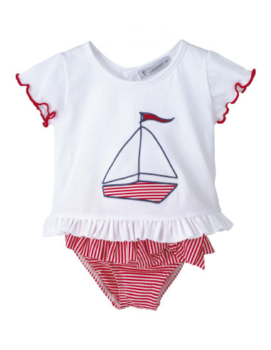 CONJUNTO BAÑO familia BARQUITO niña