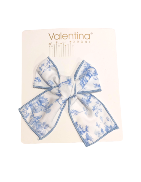 VALENTINA PINZA LAZO TOILE DE JOUI AZUL