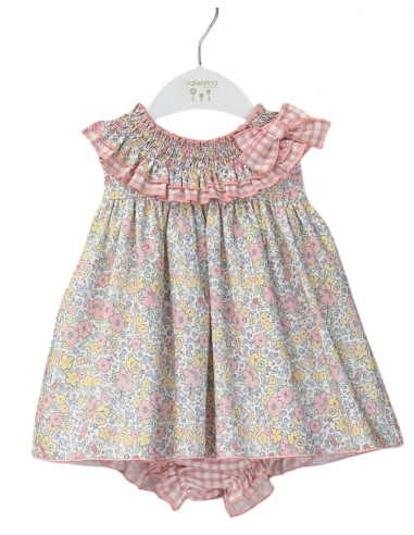 VALENTINA VESTIDO LIBERTY PINK
