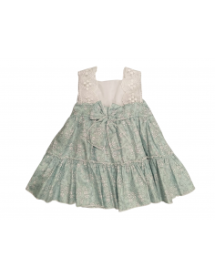 VESTIDO MINT ESPALDA PUNTILLA